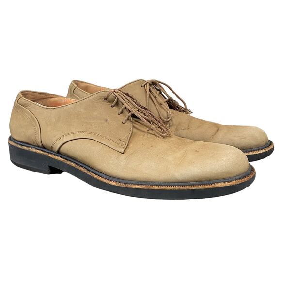 Salvatore Ferragamo Leather Oxford Dress Shoes Men\'s 10.5B main image 4